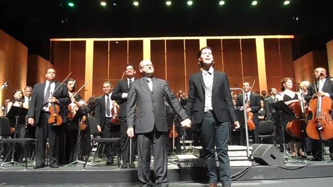 Maestro Roberto Tibiriçá e Filipe